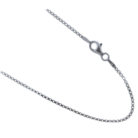 Box 1.5mm Sterling Silver Chain