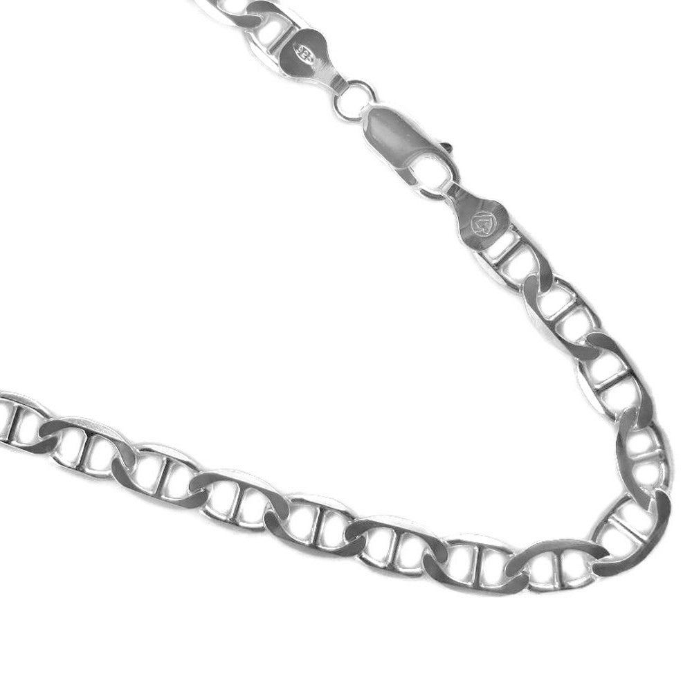 Marina 6.3mm Sterling Silver Chain