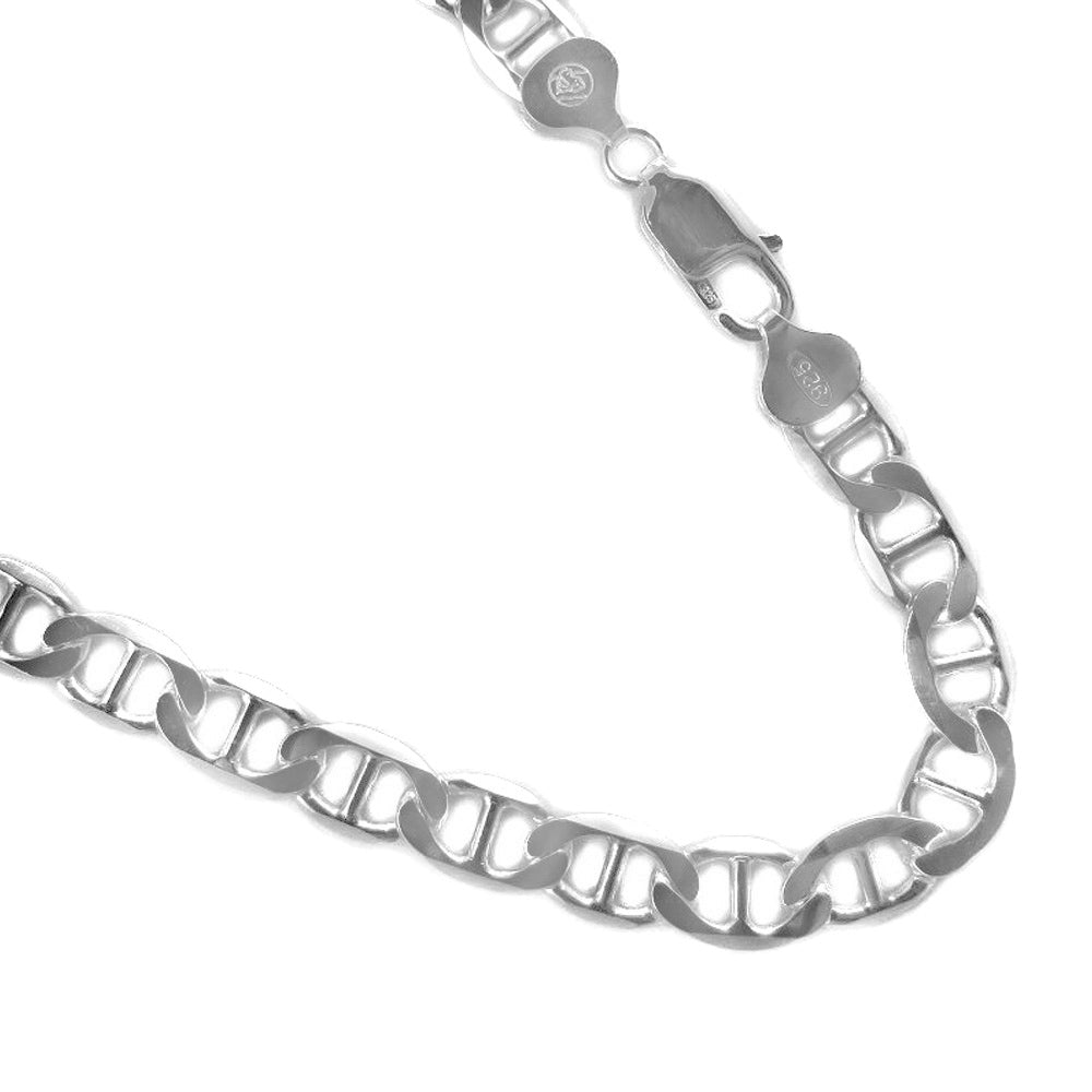 Marina 8mm Sterling Silver Chain